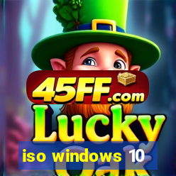 iso windows 10